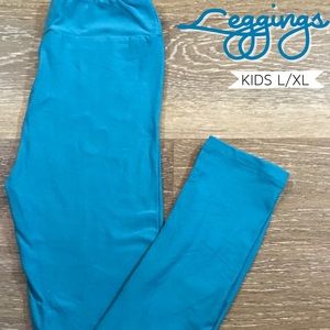 Lularoe Kids Solid Leggings L/XL